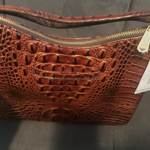 NWT Brahmin Gracie Pecan Shoulder Bag - Picture 6 of 11